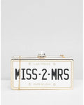 Miss 2 Mrs Vegas clutch
